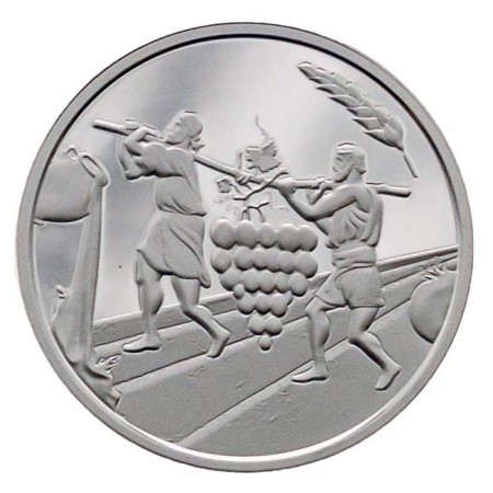 12 zvědů, stříbrná mince