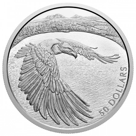 50 dolar Stříbrná mince Orel bělohlavý