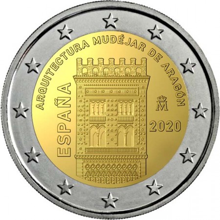 2 Euro CuNi Světové dědictví - Aragon UN