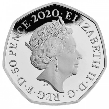 0,50 libra Stříbrná mince Vystoupení z EU