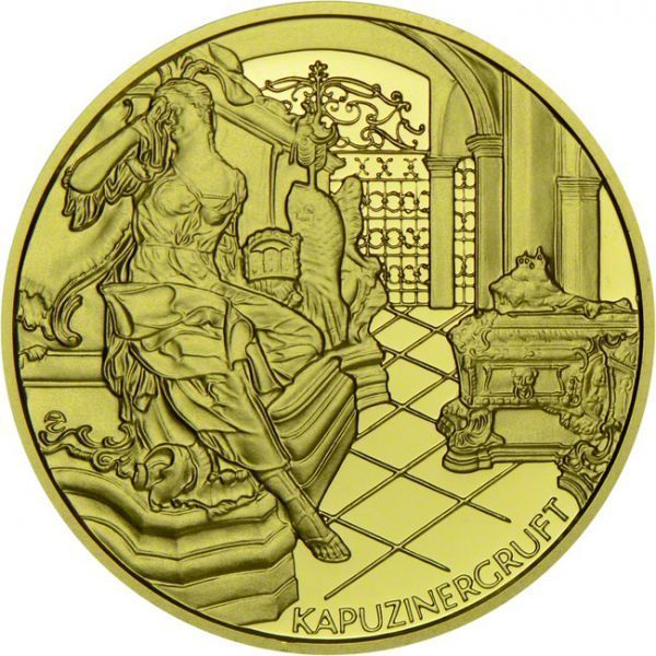 1000 šilink Zlatá mince Císař Karel I.