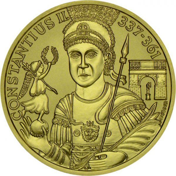 1000 šilink Zlatá mince Heidentor