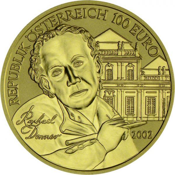 Umělecké poklady Rakouska: Sochařství - fontána Providentia, zlatá mince