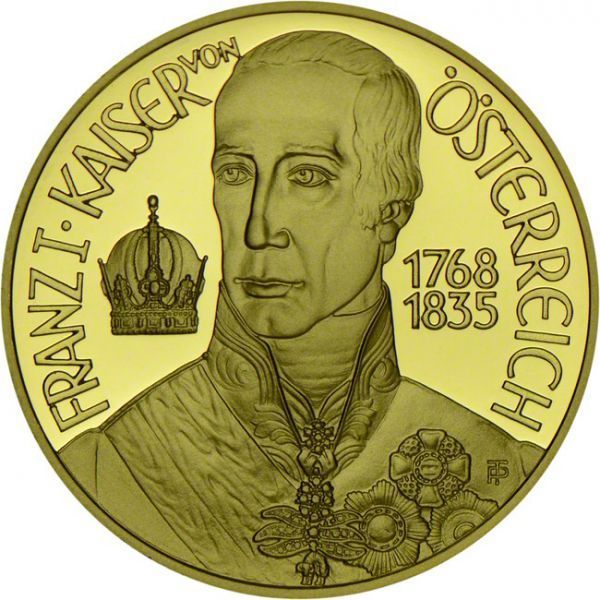 500 šilink Zlatá mince Kongres ve Vídni