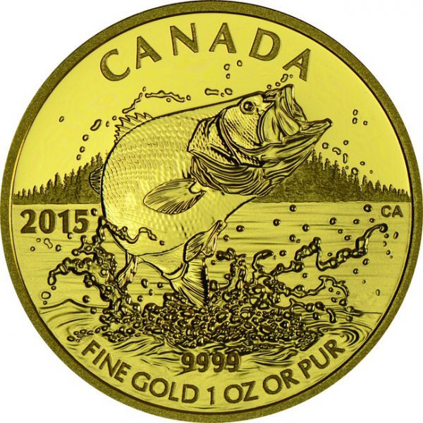 200 dolar Zlatá mince Okounek pstruhový 1 Oz