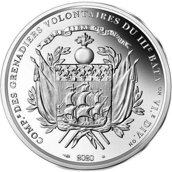 10 Euro Stříbrná mince La Fayette