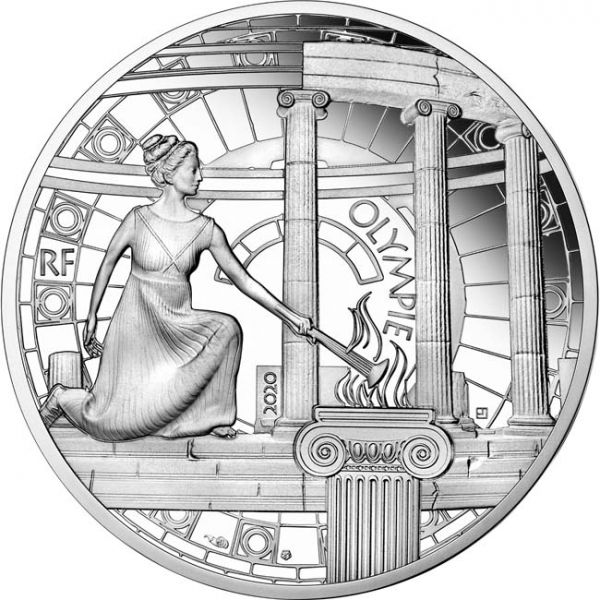 10 Euro Stříbrná mince Olympia