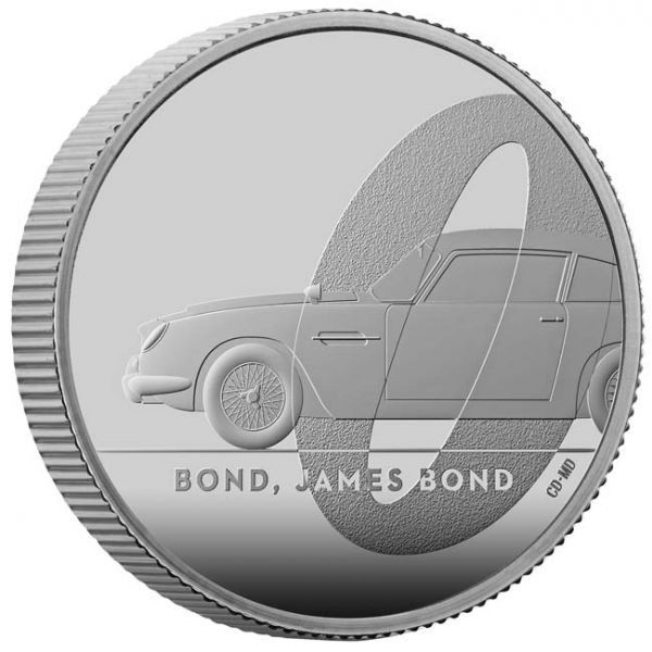 Bond, James Bond 2020, stříbrná mince