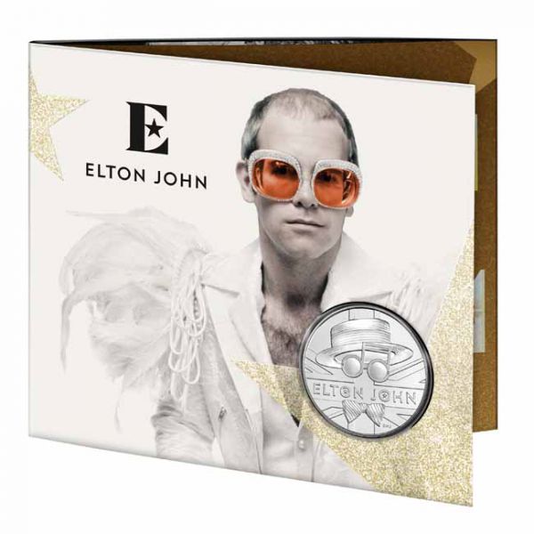 Stříbrná mince Elton John