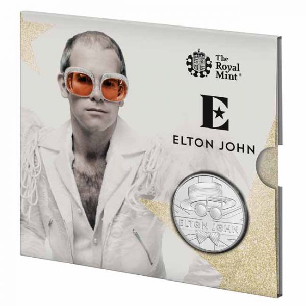 Stříbrná mince Elton John