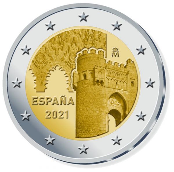 2 Euro CuNi Světové dědictví - Toledo PP