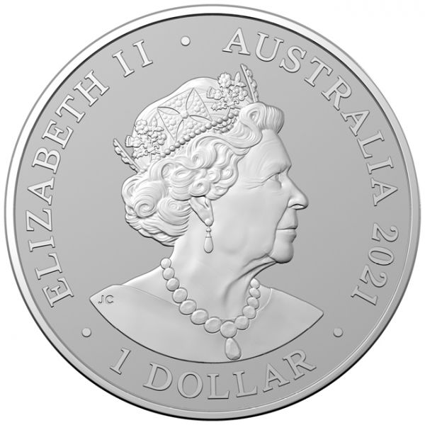1 dolar Stříbrná mince Gepard 1 Oz