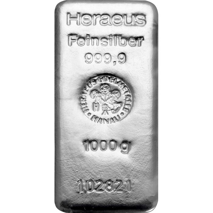 Strieborný zliatok Argor Heraeus 1000 g