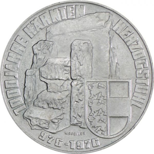 Strieborná minca - 100 Šilingov form I