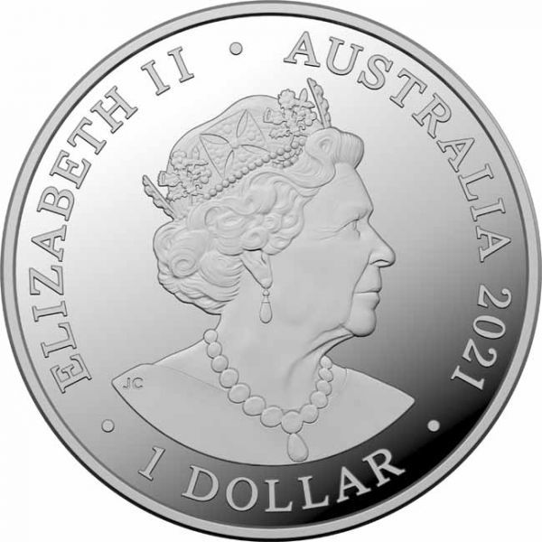 1 dolar Stříbrná mince Klokan - Outback Majesty 1 Oz PP