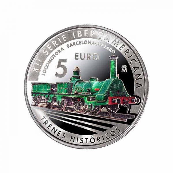 5 Euro Stříbrná mince Historické vlaky PP