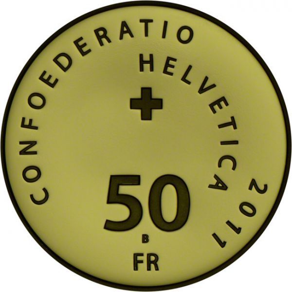 50 frank Zlatá mince Schellen-Ursli