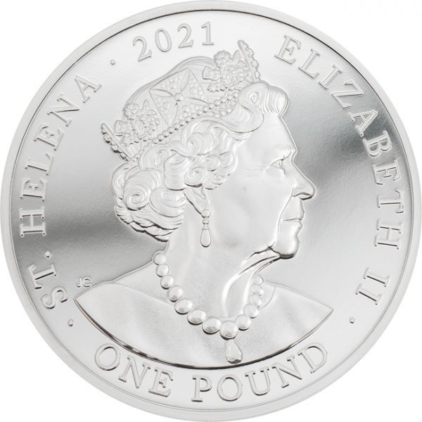 1 libra Stříbrná mince Napoleon Bonaparte 1 Oz Ultra High Relief