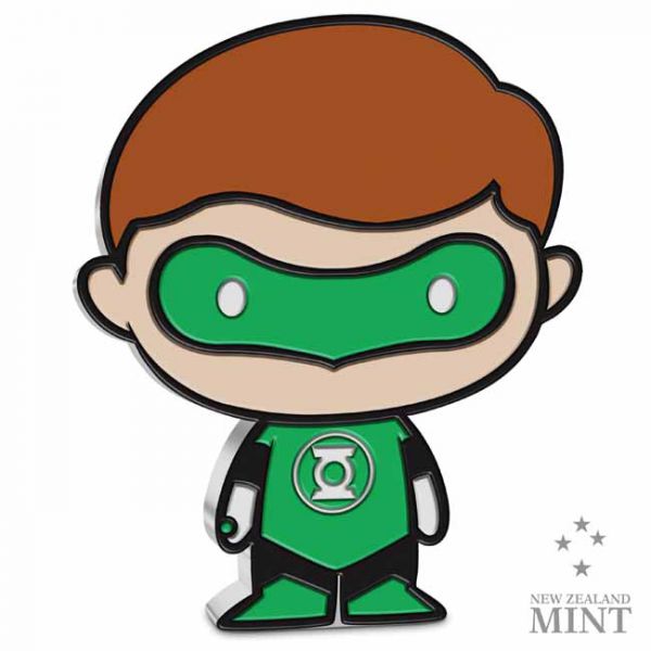 Chibi: Green Lantern stříbrný