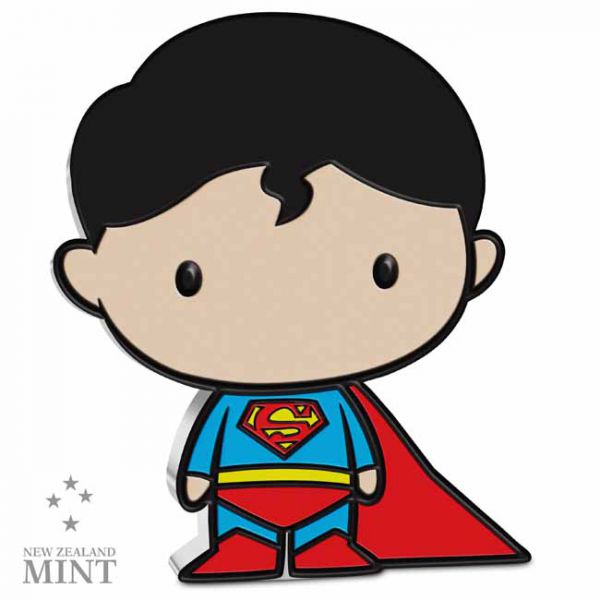 Chibi: Superman stříbrný