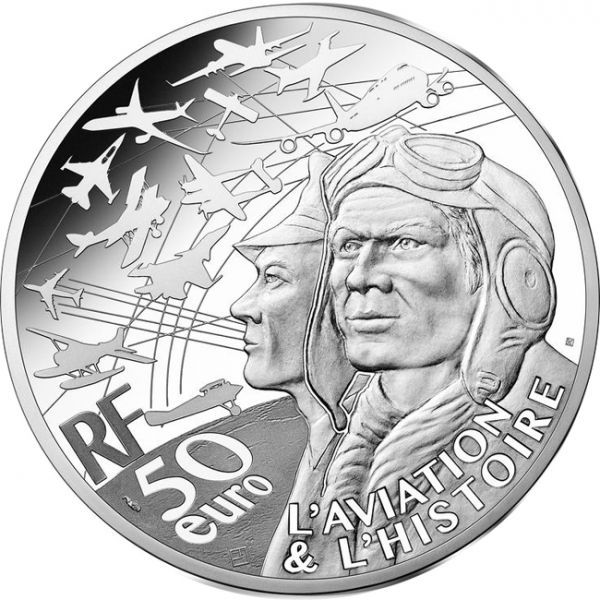 Stříbrná mince Alpha Jet 5 Oz stříbro