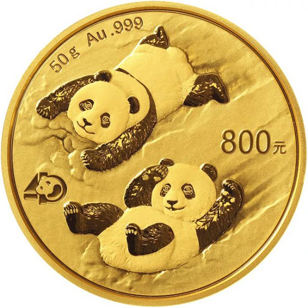Panda 50g zlato