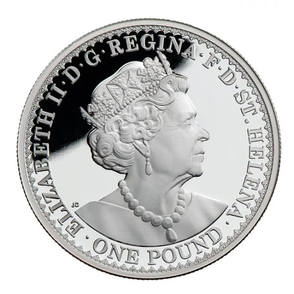 Gotická koruna - 1 uncová stříbrná mince