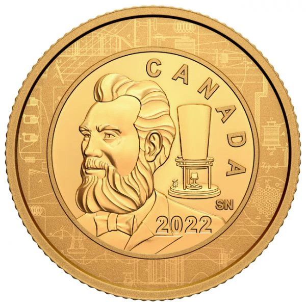 Zlatá mince Alexander Graham Bell