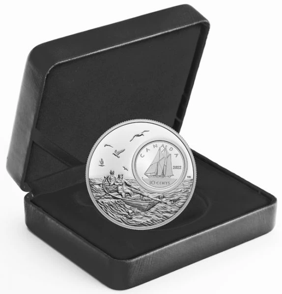 Stříbrná mince Bluenose  5 uncí