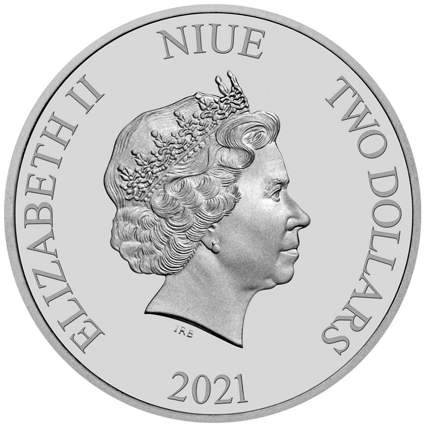 Strieborná minca piráti z Karibiku - Černá perla  1 oz  2021