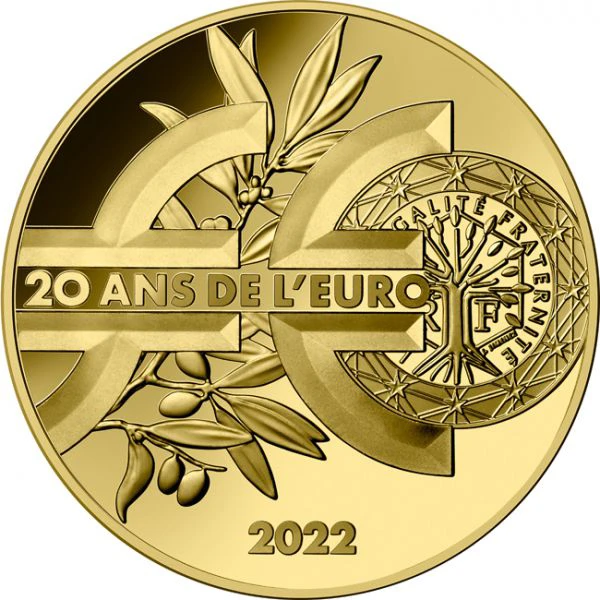 20 Jahre Euro 0,5g Gold