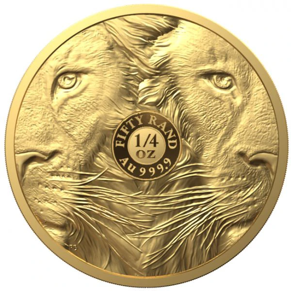 Big Five II - Lev 2022, 1/4 oz zlata 