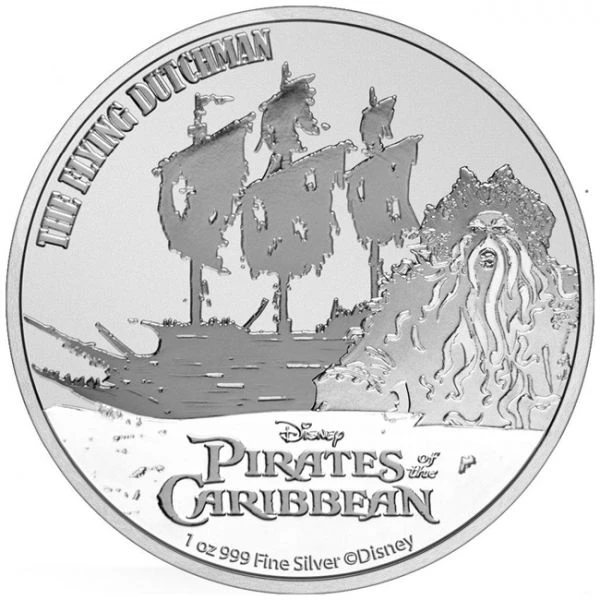 Piráti z Karibiku - Létající Holanďan 1 unce stříbra