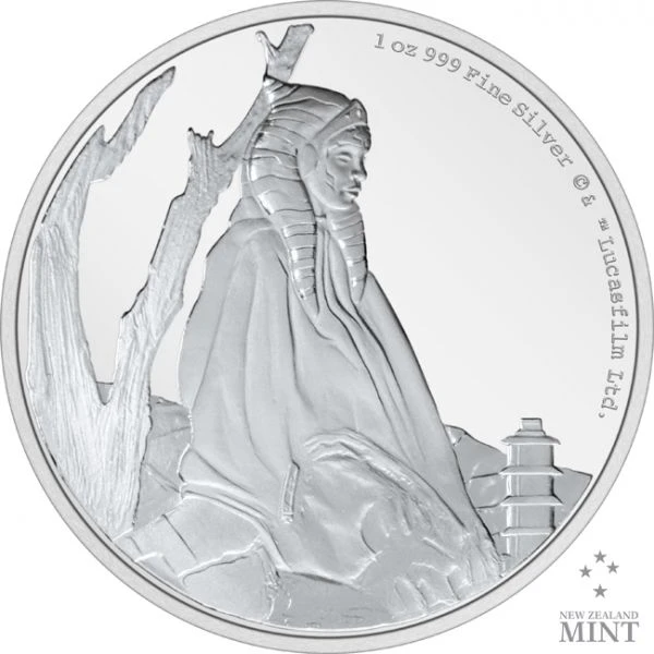 Ahsoka Tano 1oz stříbrná