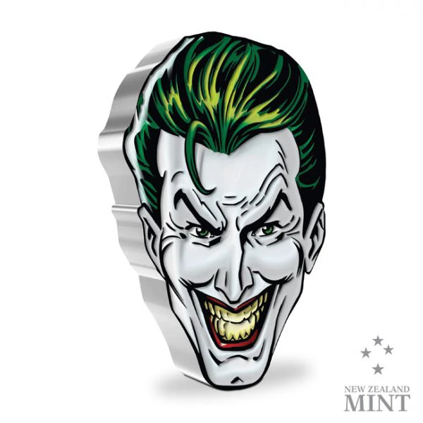 Faces of Gotham: Joker 1 oz stříbro