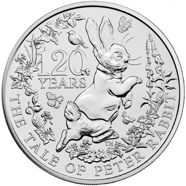 Příběh králíka Petra Uncirculated Coin