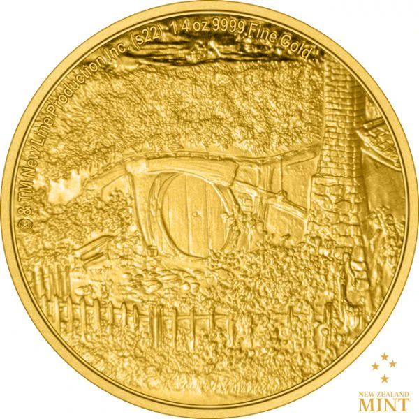 Kraj (The Shire) 1/4 unce zlaté mince