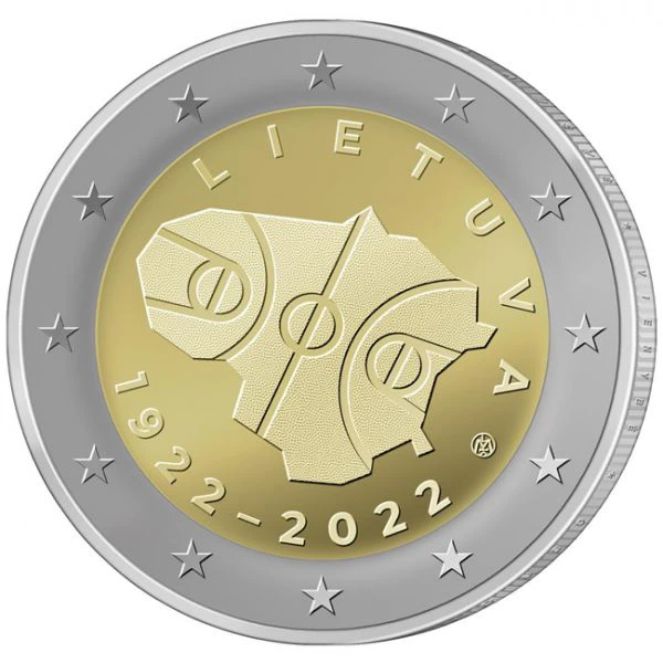 100 let basketbalu v Litvě - 2 eur