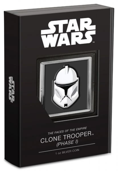 Tváře impéria: Clone Trooper (Fáze 1) 1 oz stříbra