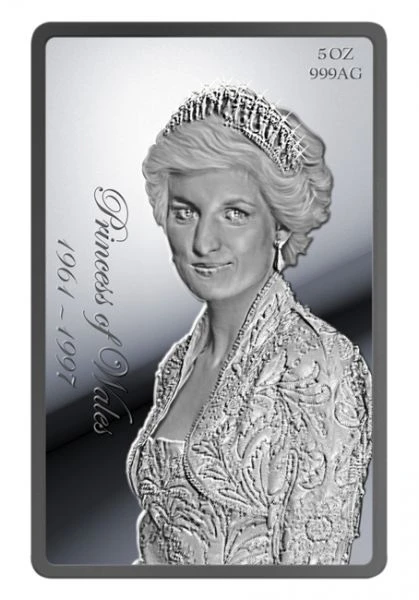 Princezna Diana, 60. narozeniny 5 oz stříbra