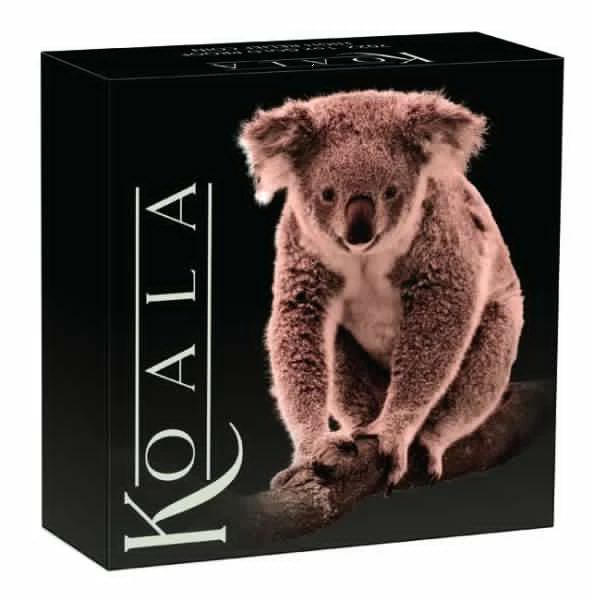 Koala vysoký reliéf 1 unce zlata