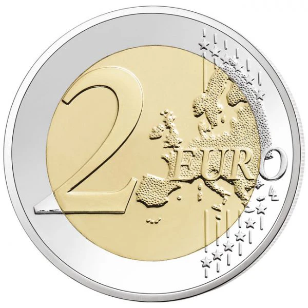 Rakousko 2 EUR Erasmus program