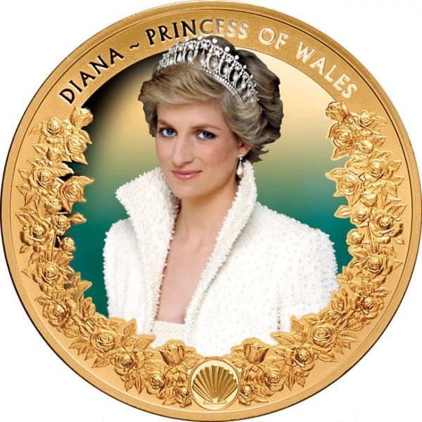 Diana - Königin der Herzen 1 Unze Gold