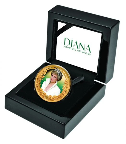 Diana -Královna srdcí 1 oz zlata