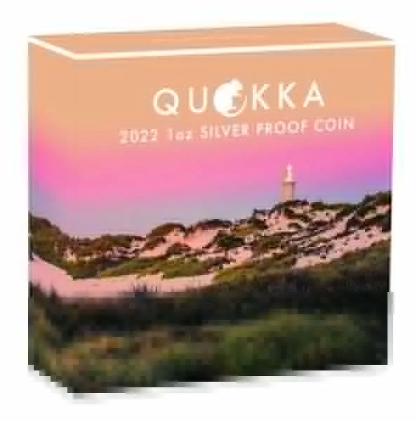 Quokka 1 unce stříbra
