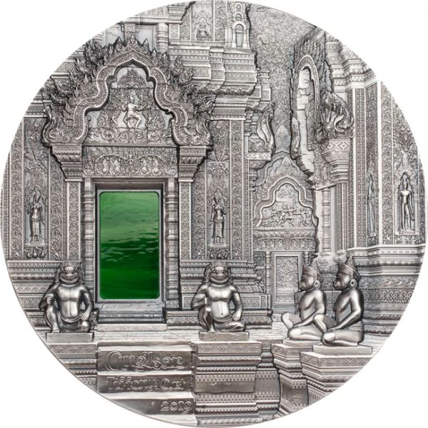 Stříbrná mince Tiffany Art - Angkor