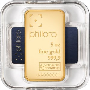 Zlatý zliatok Philoro 5 Oz  