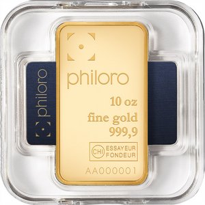 Zlatý zliatok Philoro 10 Oz  