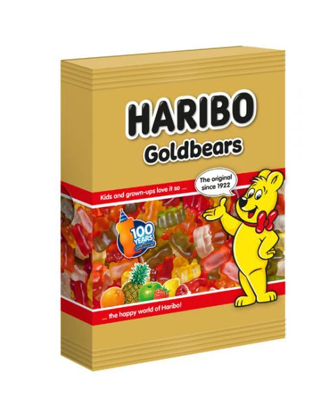 Sada zlatých medvídků Haribo 6 x 1/2 unce stříbra