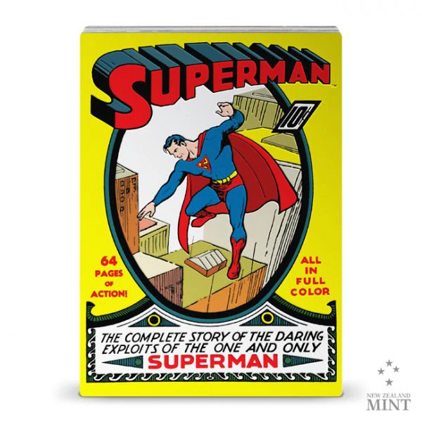 Superman #1,  1 oz stříbra
